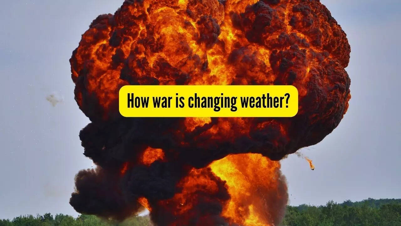 From “Black Rain” to toxic fog; how war is polluting the air and changing weather system