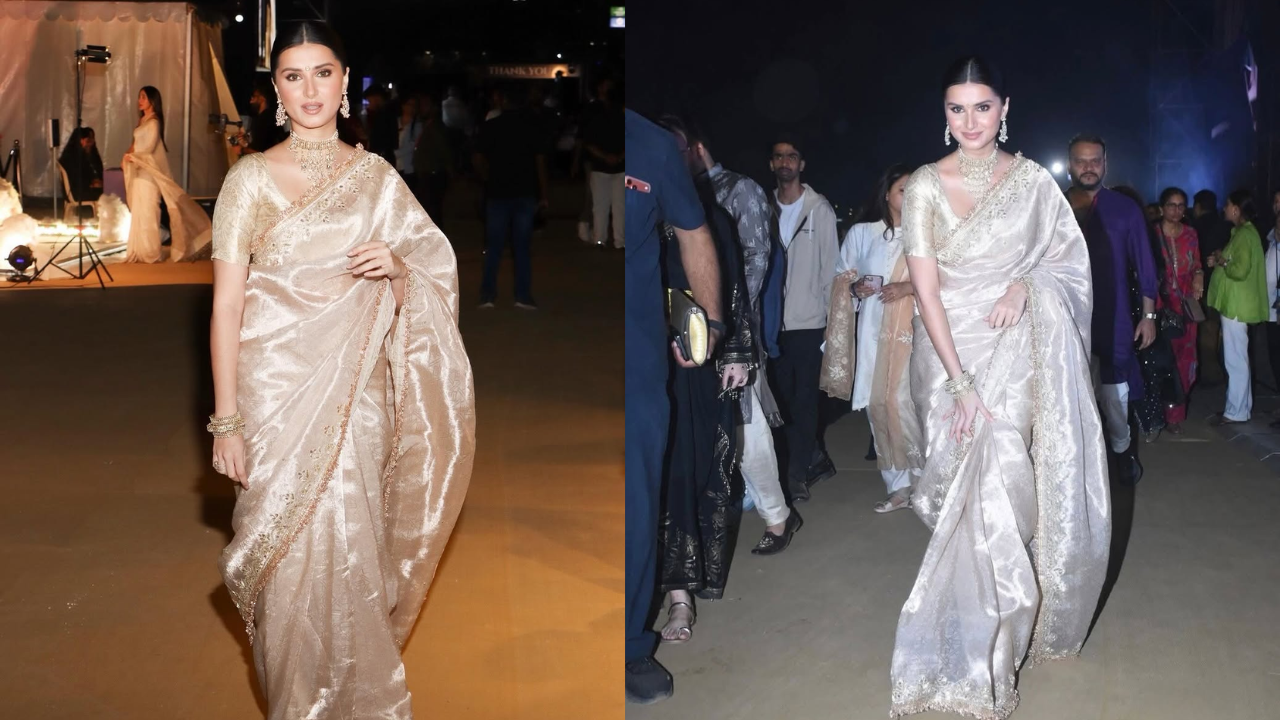 Tara Sutaria Glows Like a Modern Bride