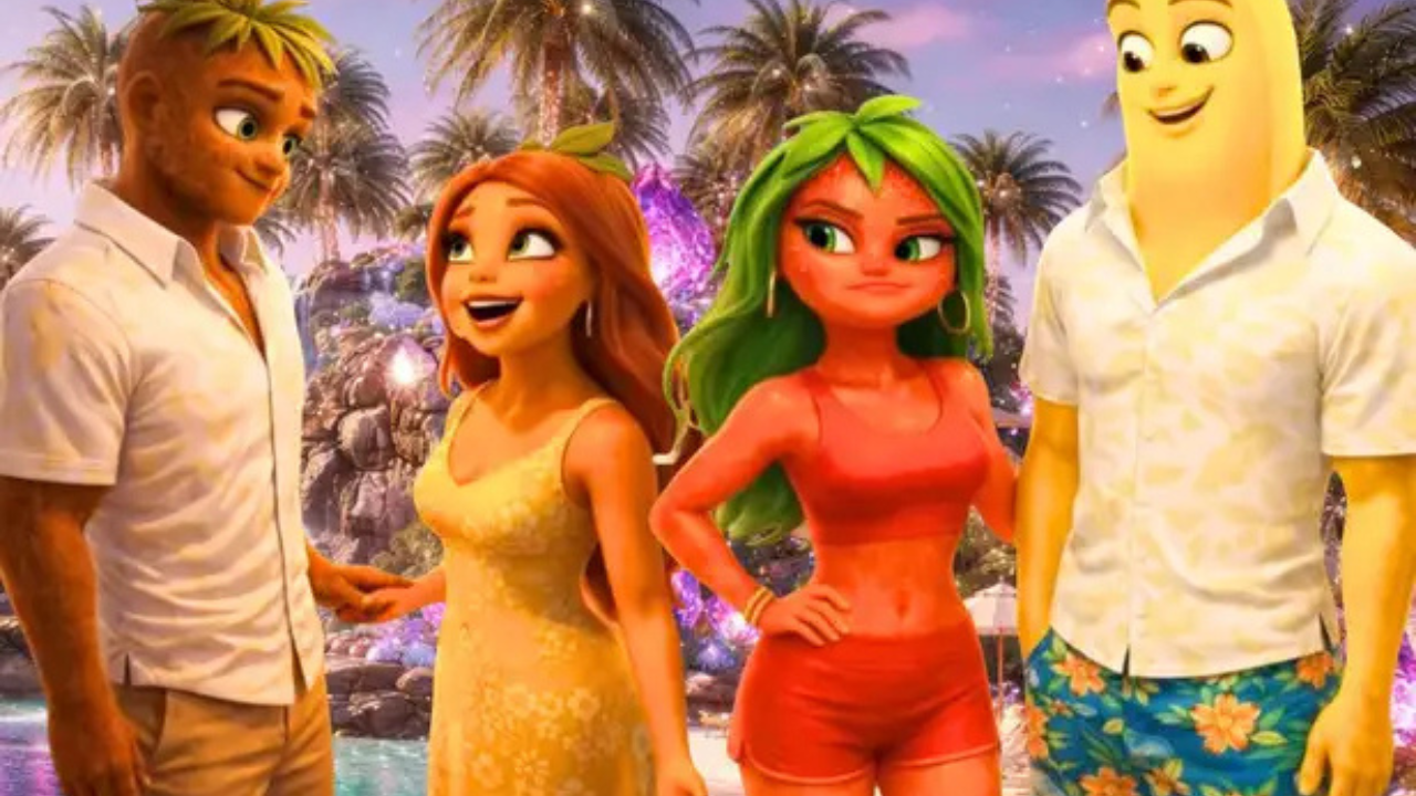 AI “Fruit Love Island” TikTok account rants after viral videos get mass removed