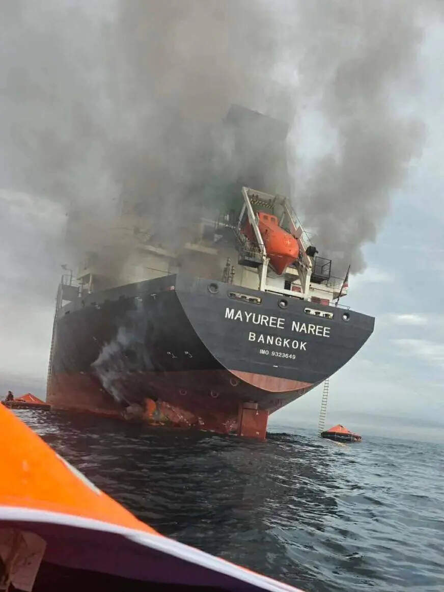 This image released by the Royal Thai Navy shows Thai cargo ship, Mayuree Naree, that was struck and set ablaze in the Strait of Hormuz Wednesday, March 11, 2026. (Royal Thai Navy via AP) What to know about the Strait of Hormuz, a key passageway essential for global energy supply