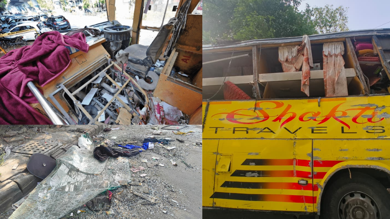 ‘Was told to slow down’: Speeding Jaipur–Delhi private bus overturns near Jhandewalan leaves 2 dead, 21 injured