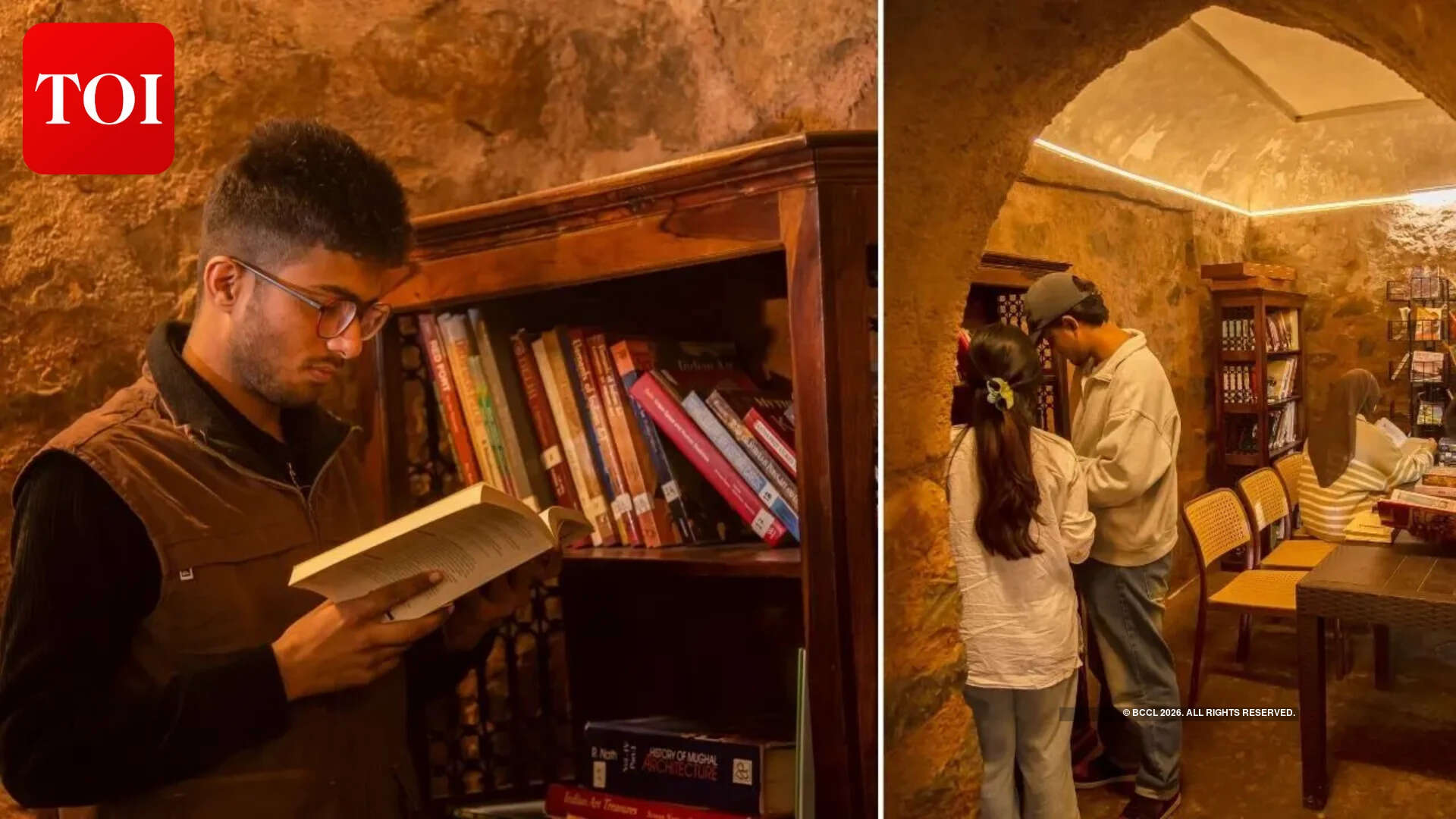 Stocked with books on Indian history, Delhi’s heritage, and a wide mix of fiction and non-fiction, it aims to engage young people