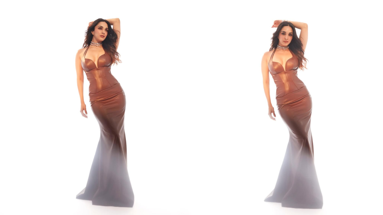 Kiara Advani Makes a Strong Case for Chocolate Leather