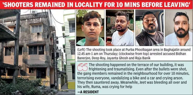 ‘Gang fired shots, vandalised car &amp; bike, threatened arson, then sauntered away’