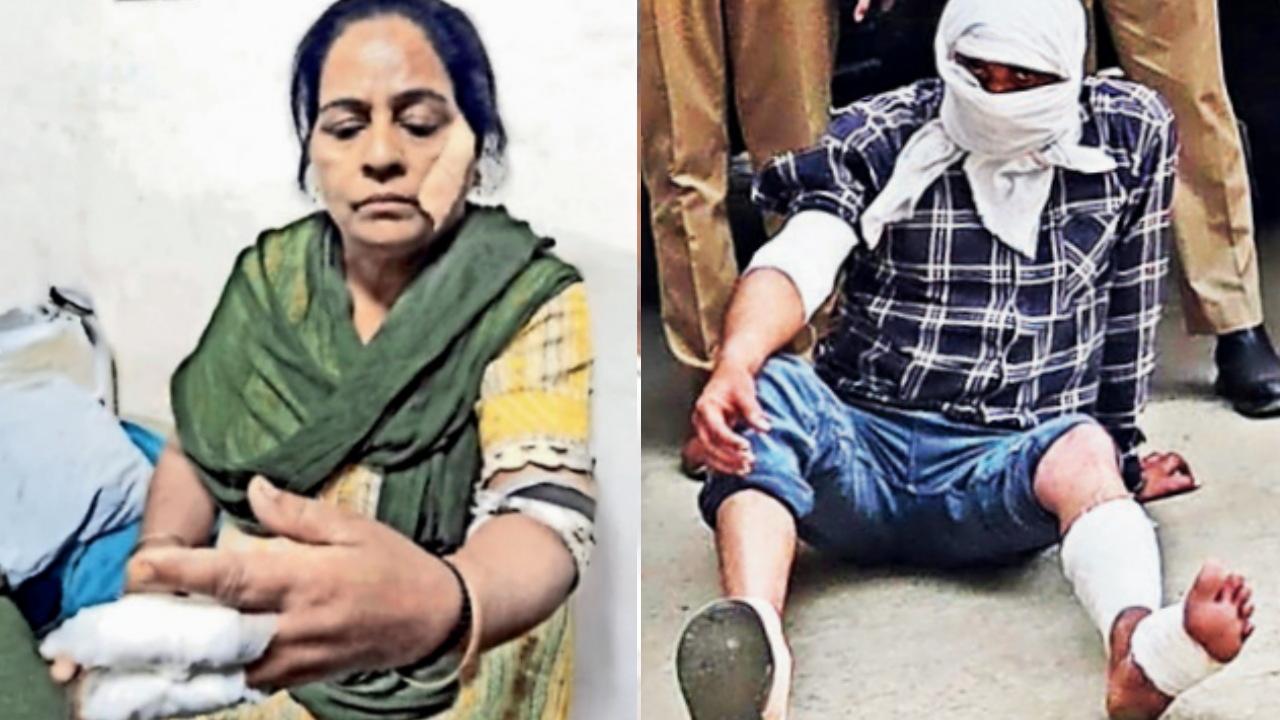 Stabbed thrice, 54-year-old Punjab woman fights off intruder posing as delivery agent