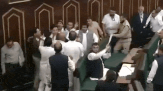 J&K Assembly Chaos Erupts Over Ayatollah Khamenei Death