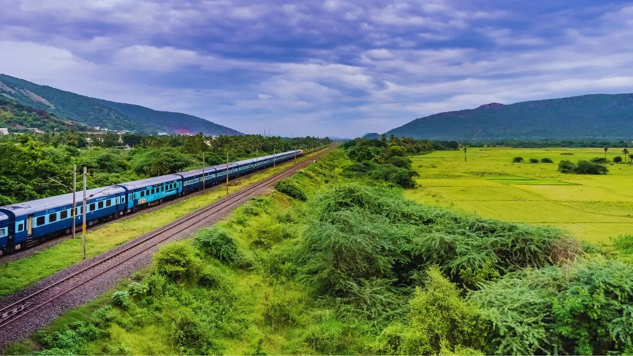 Train travel in India