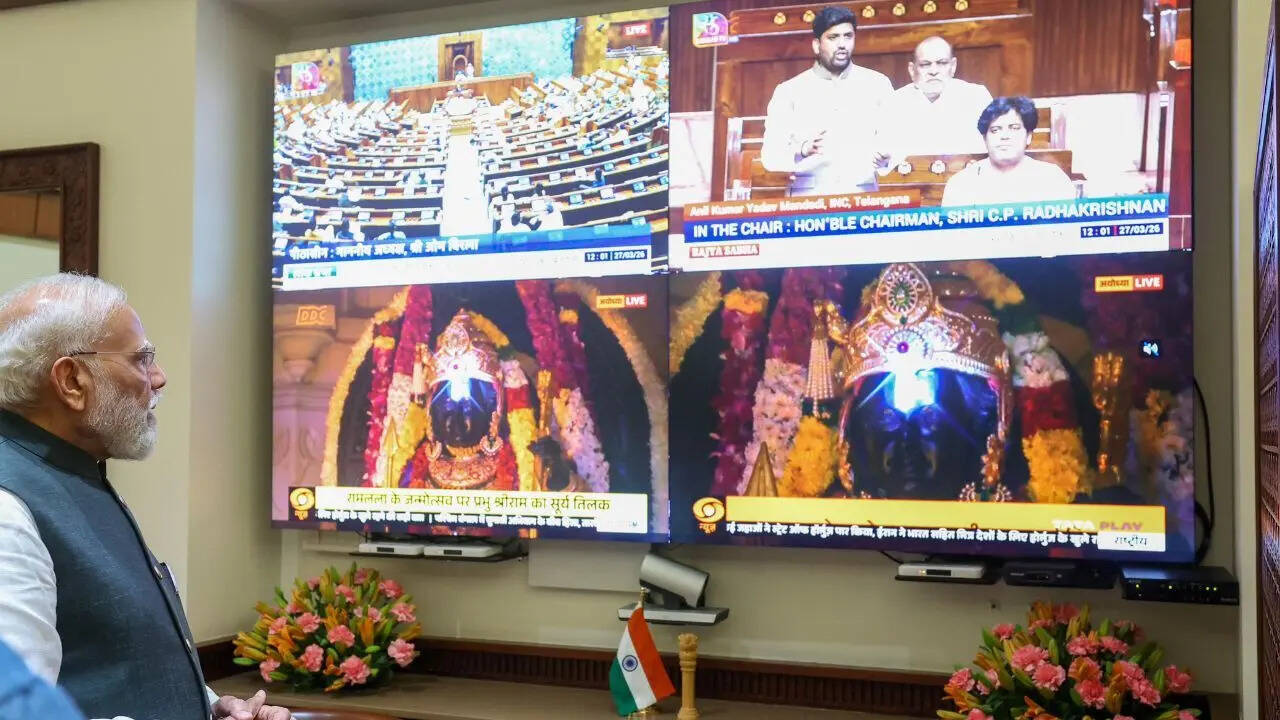 PM Modi prayers to Lord Ram, observes Surya Tilak ceremony at Ayodhya’s Ram Mandir virtually