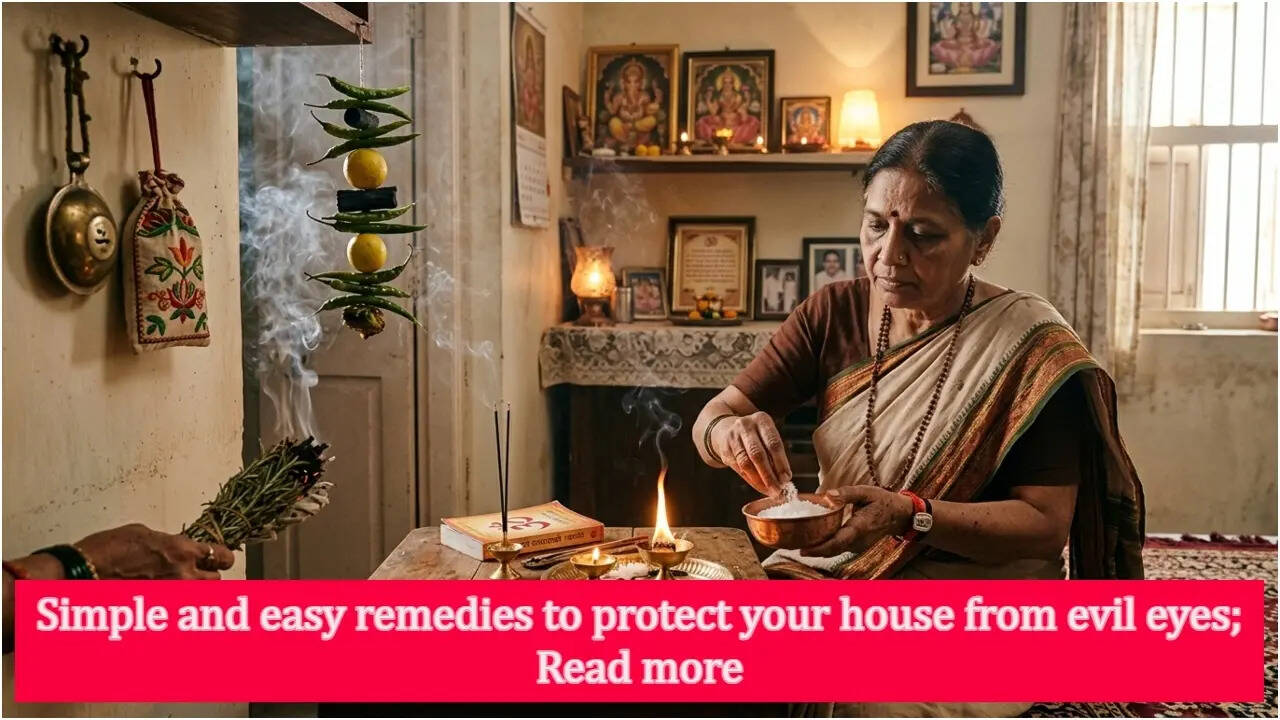 Simple and easy remedies to protect your house from evil eyes; Read more