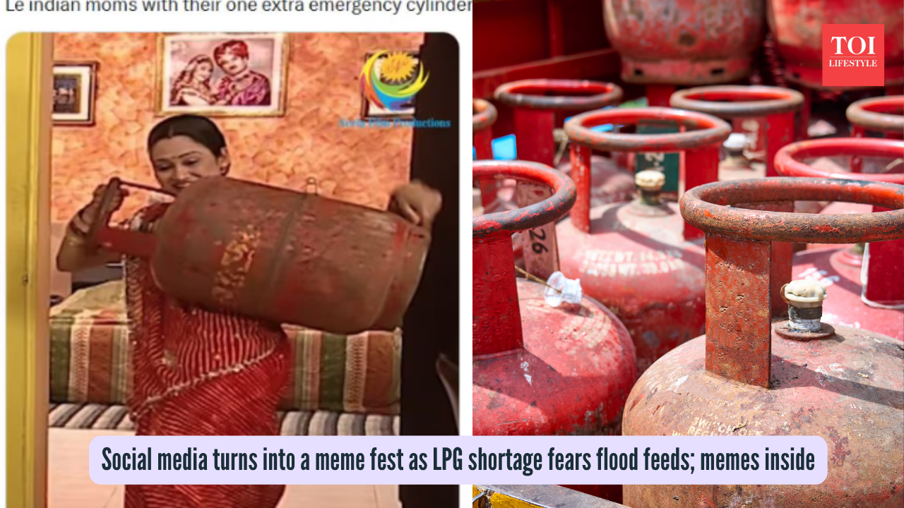 Social media turns into a meme fest as LPG shortage fears flood feeds; memes inside