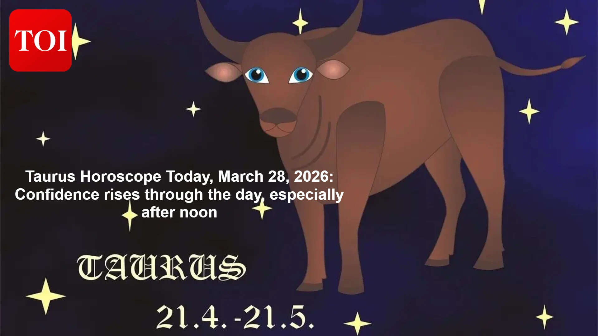 Daily Taurus Horoscope: One bold decision lifts your day; finish three tasks quietly