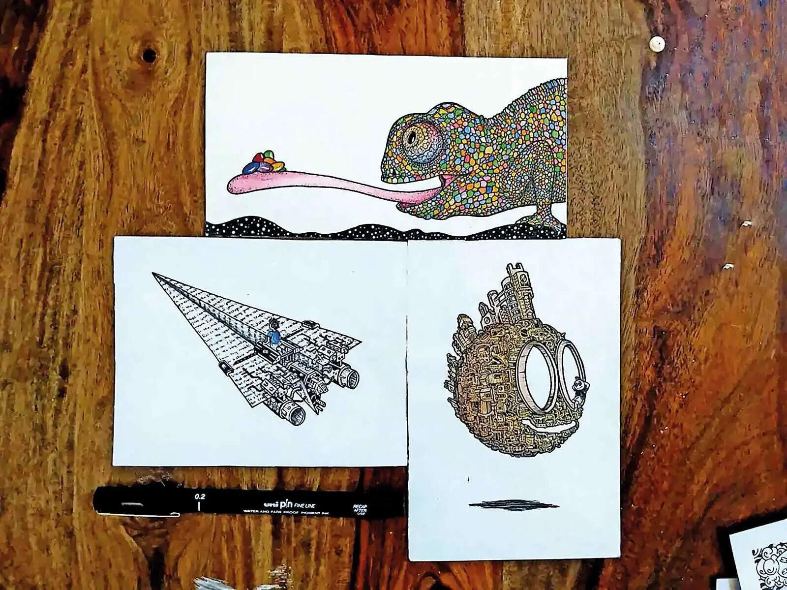 Hyderabad finds connection and calm in simple everyday doodling