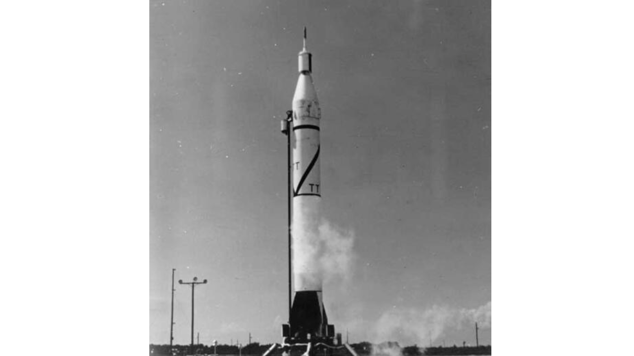 Juno I rocket (Explorer 1 launch, 1958)