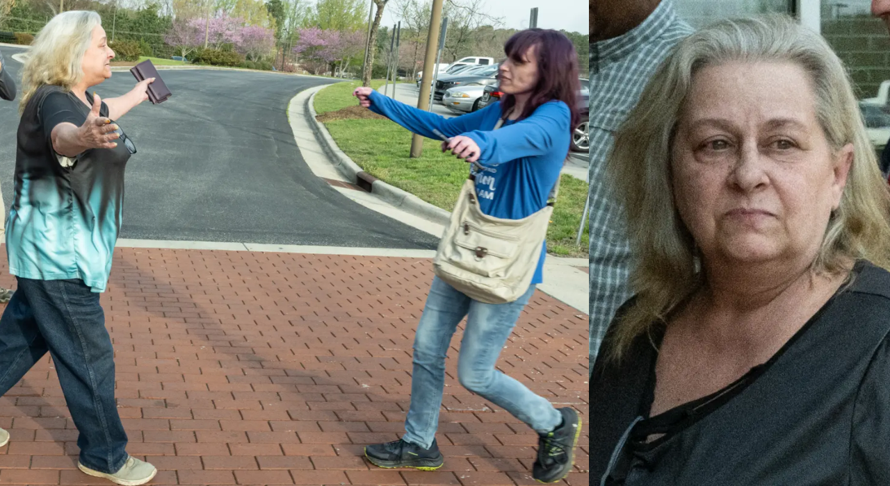 Michele Smith and daughter Amanda reunite and embrace at courthouse after 24 years apart