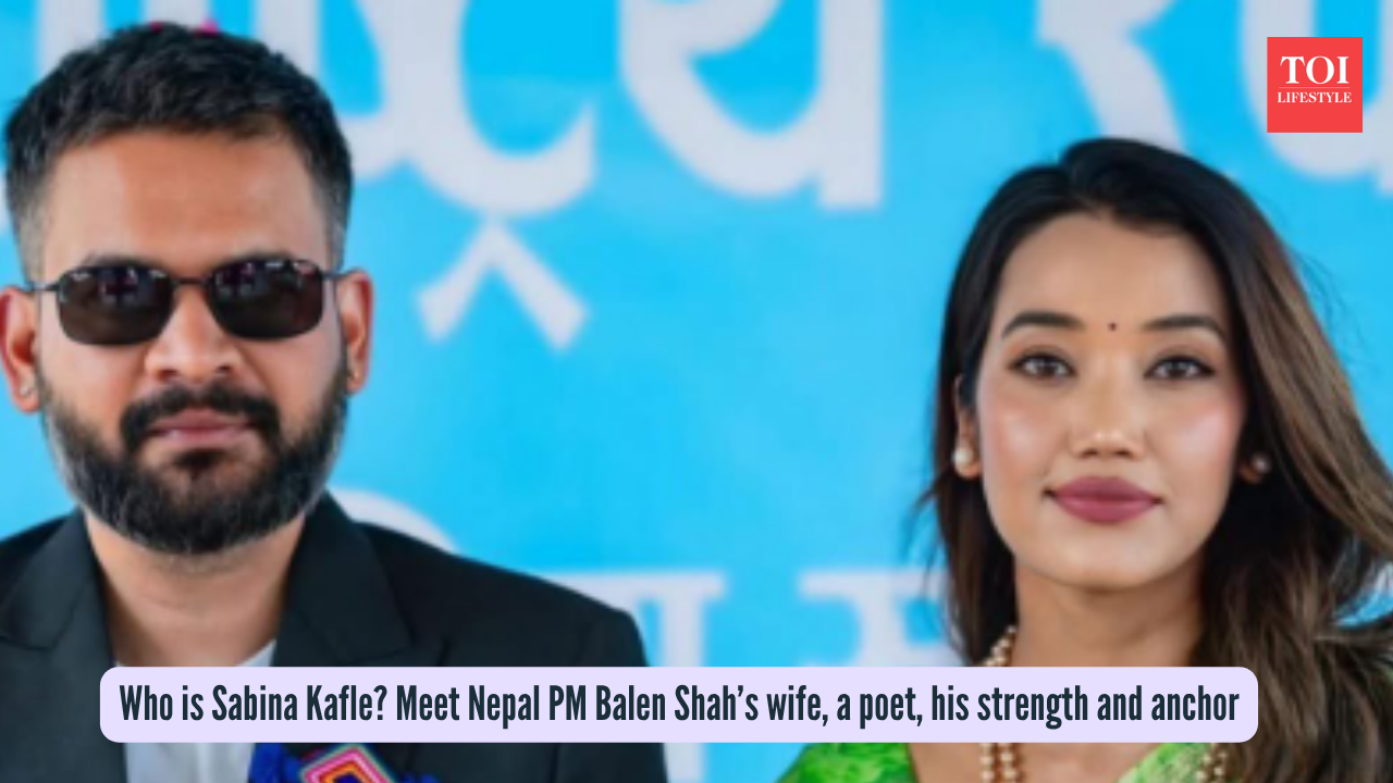 Who is Sabina Kafle: Meet Nepal PM Balen Shah’s wife, a poet, his strength and anchor