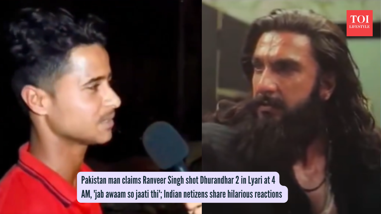 Pakistan man claims Ranveer Singh shot Dhurandhar 2 in Lyari at 4 AM, 'jab awaam so jaati thi'; Indian netizens share hilarious reactions