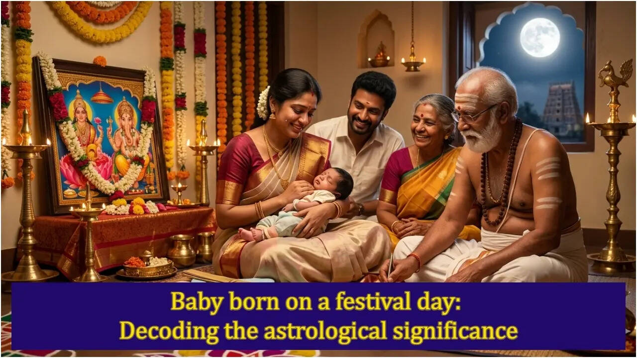 Baby born on a festival day: Decoding the astrological significance