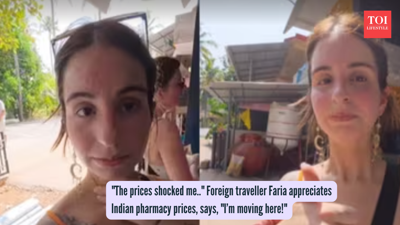 Traveller Faria appreciates Indian pharmacy systems and affordable prices