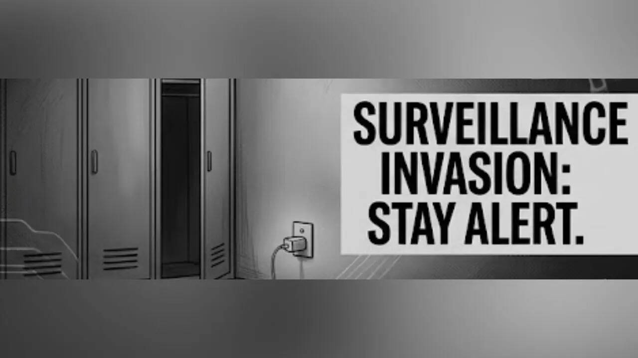 Hidden cameras turn private rooms into surveillance zones