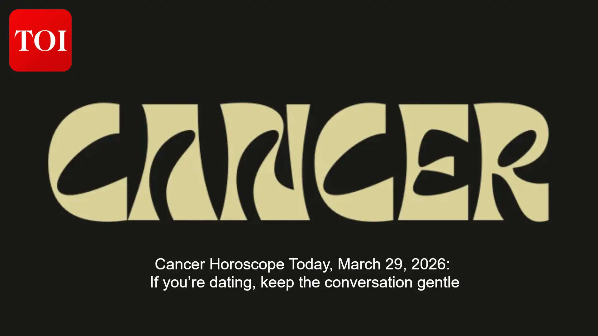 Daily Cancer Horoscope: Moods, money and love guide your day; protect eyes, skip shopping