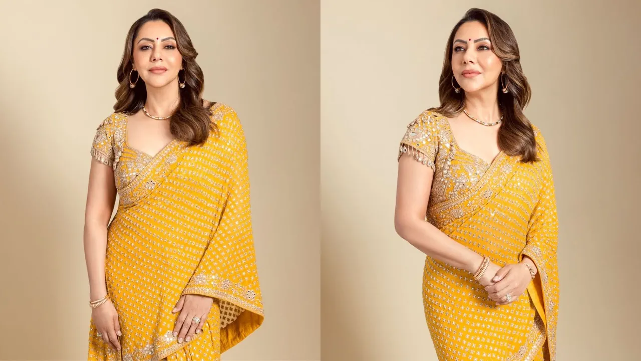 Gauri Khan Makes a Bold Case in Yellow