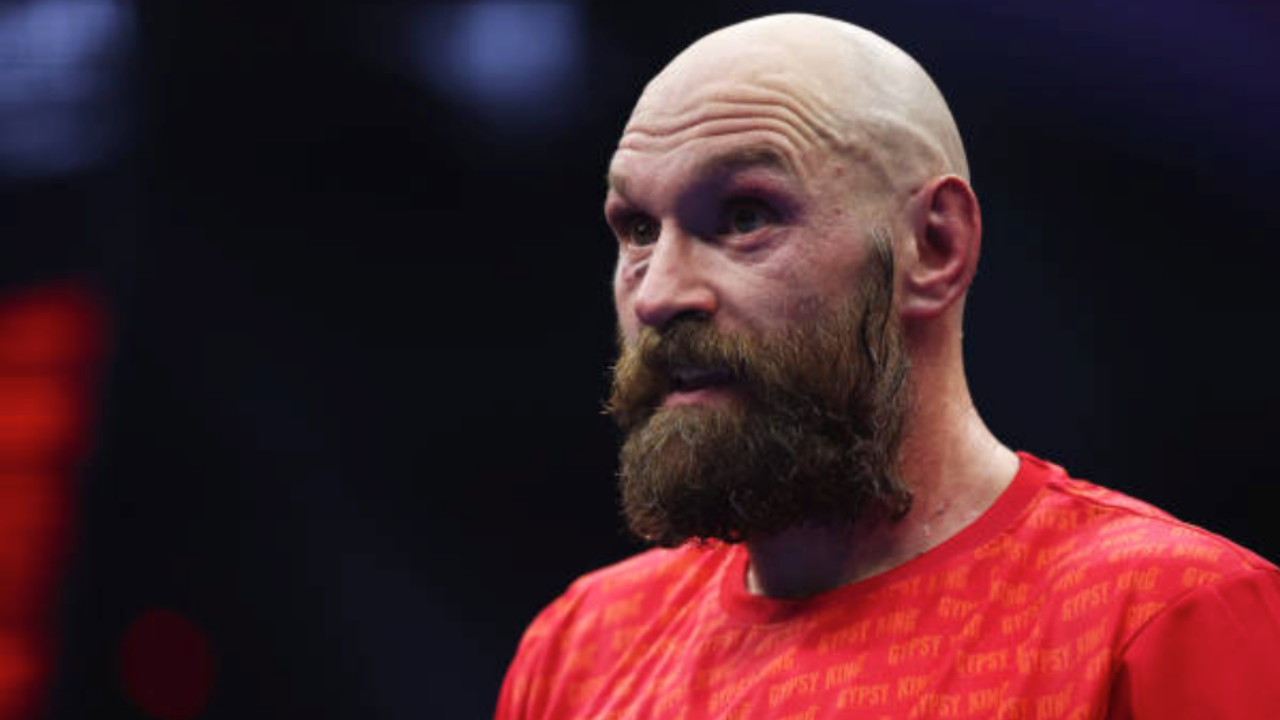 Tyson Fury’s 'wild' lion training ahead of Makhmudov fight goes viral