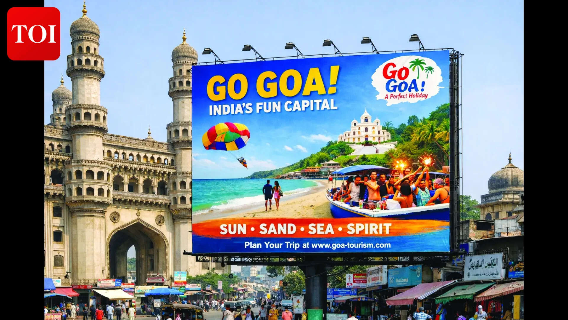 Tourism dept to spend Rs 3 crore on hoardings in 11 Indian cities