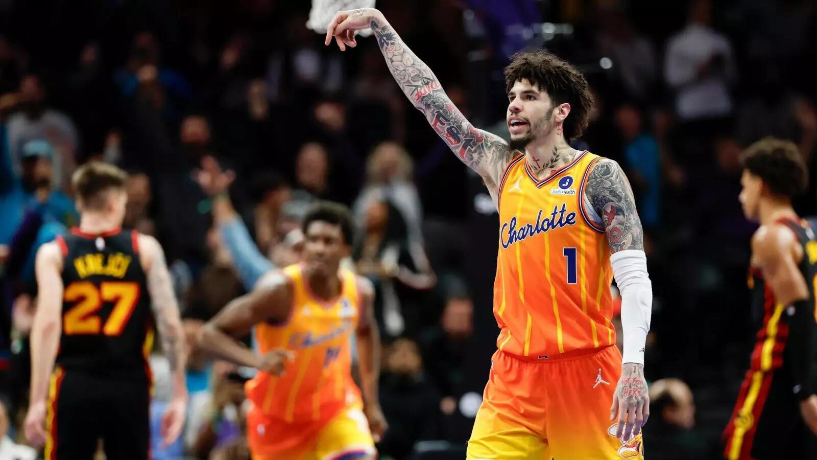 Charlotte Hornets LaMelo Ball vs Atlanta Hawks