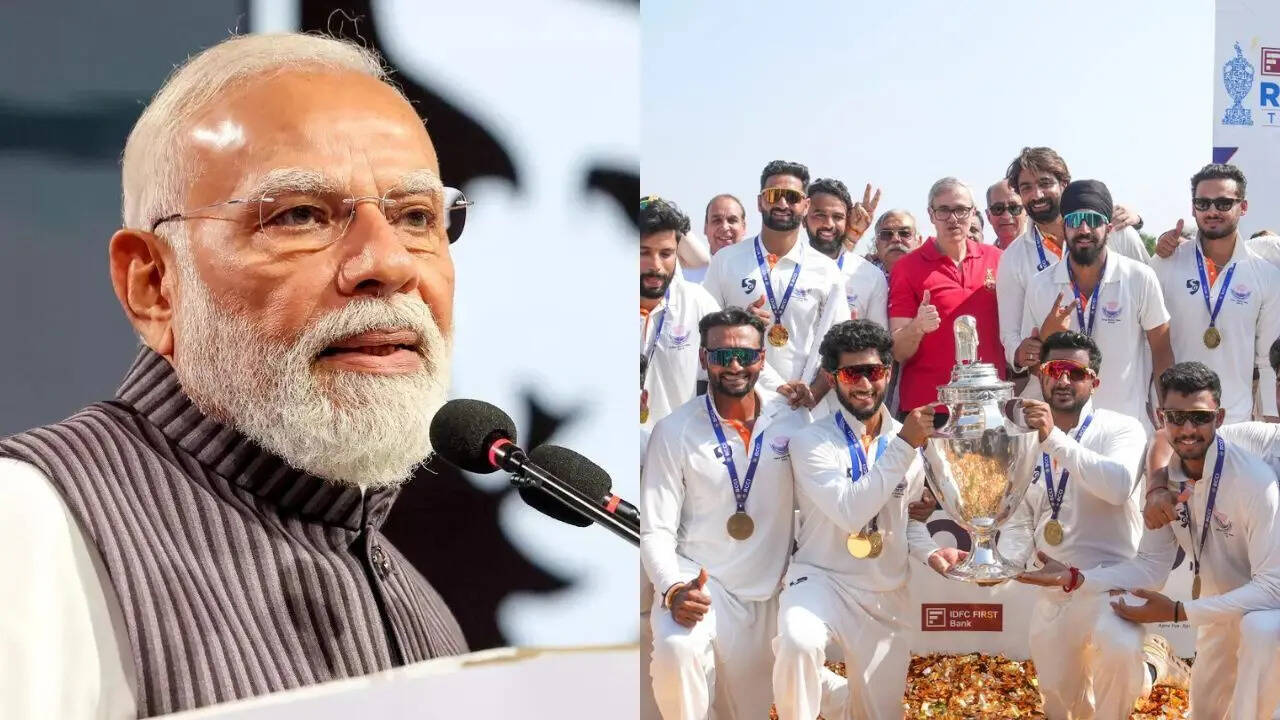 'A long wait of nearly seven decades': PM Modi hails J&amp;K's Ranji win
