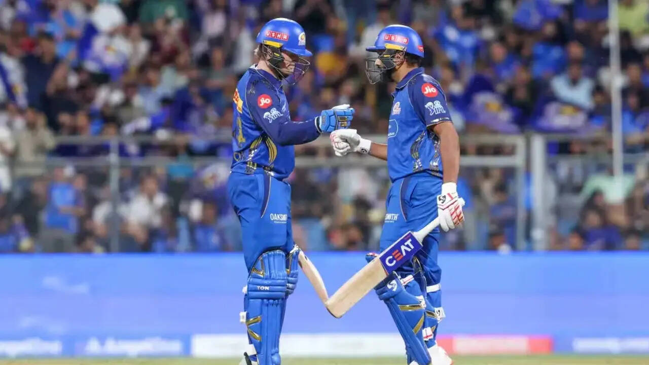 MI vs KKR, IPL 2026 Live: MI end first-match jinx, chase 221 to beat KKR by six wickets
