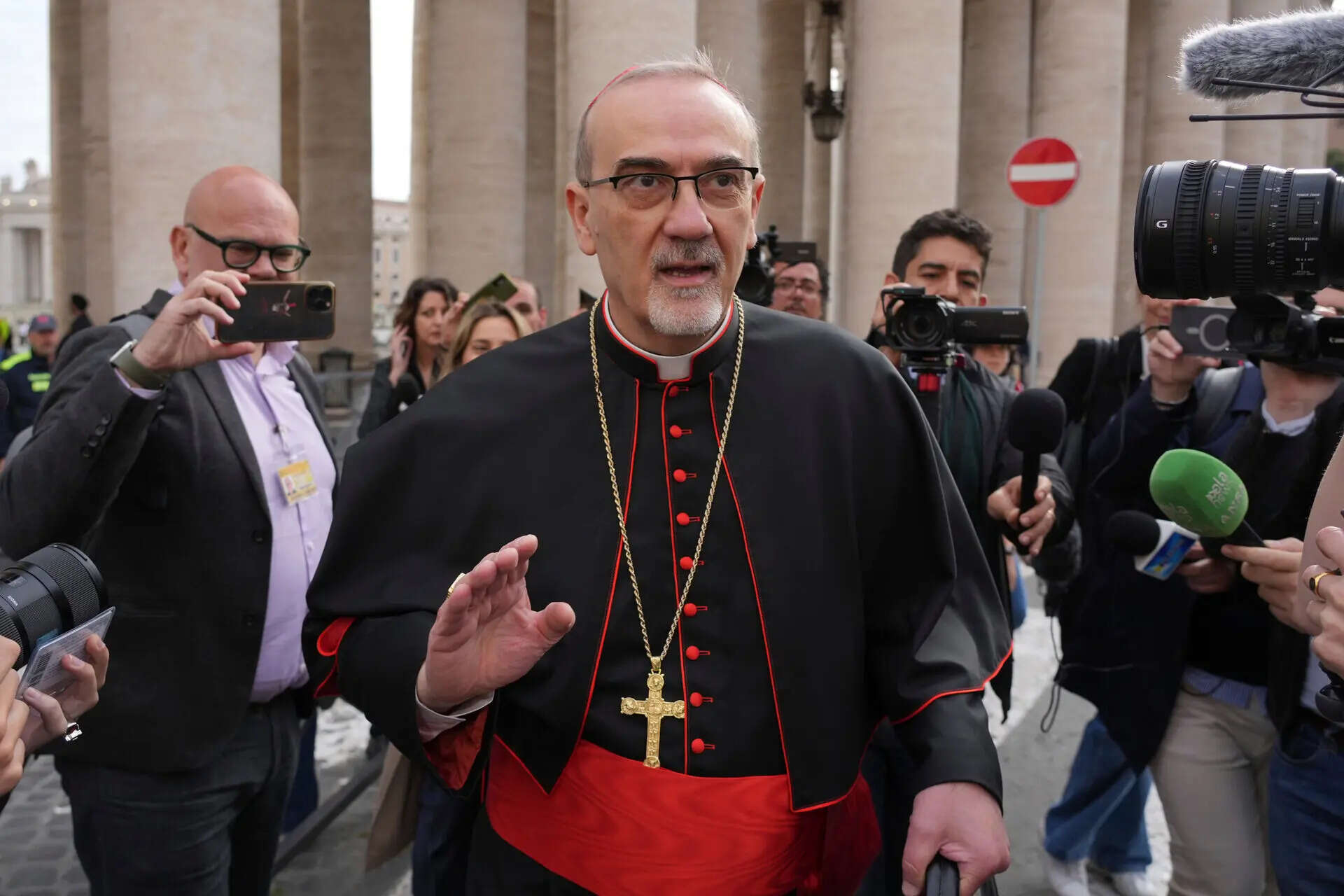 Holy Land's top Catholic leader calls on Christians to help build bridges in the Gaza conflict