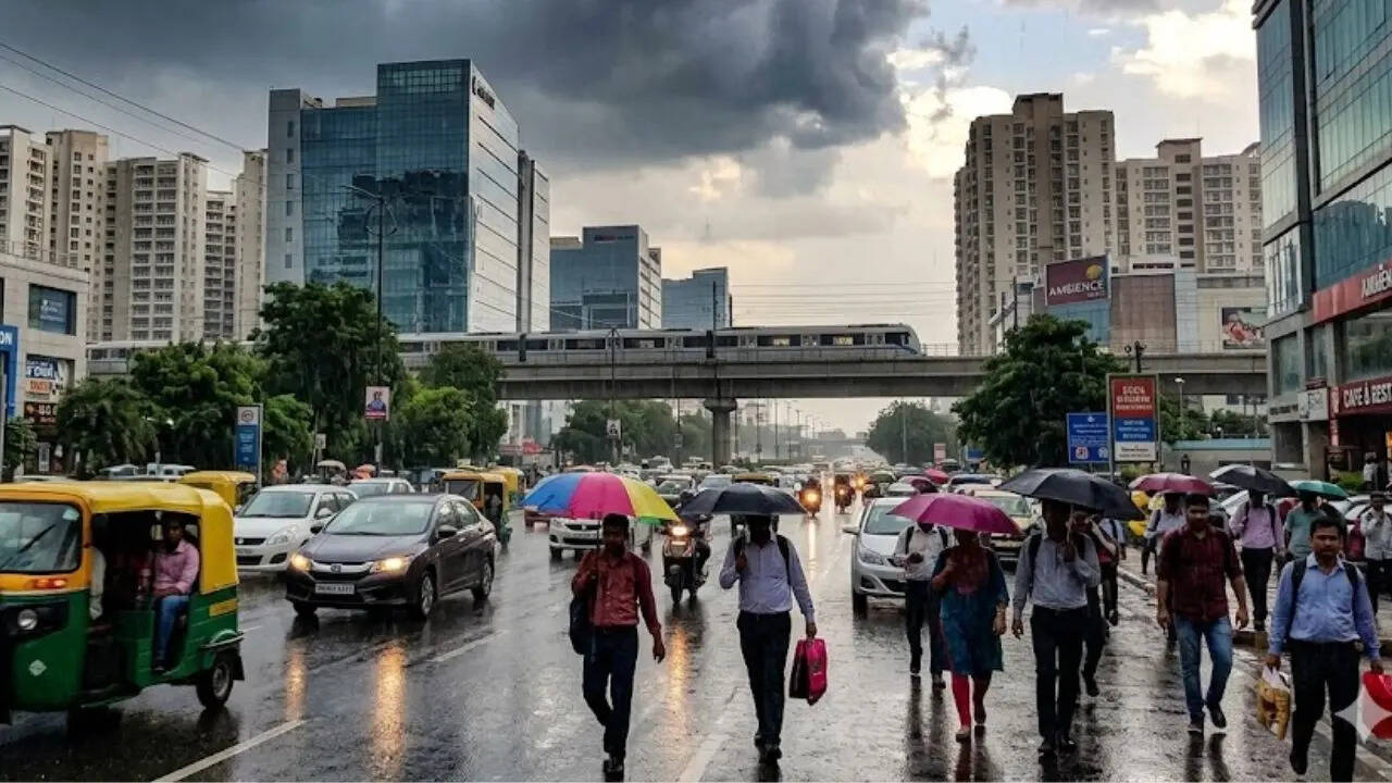 Gurgaon’s maximum temperature rises 3°Celcius, but showers likely today