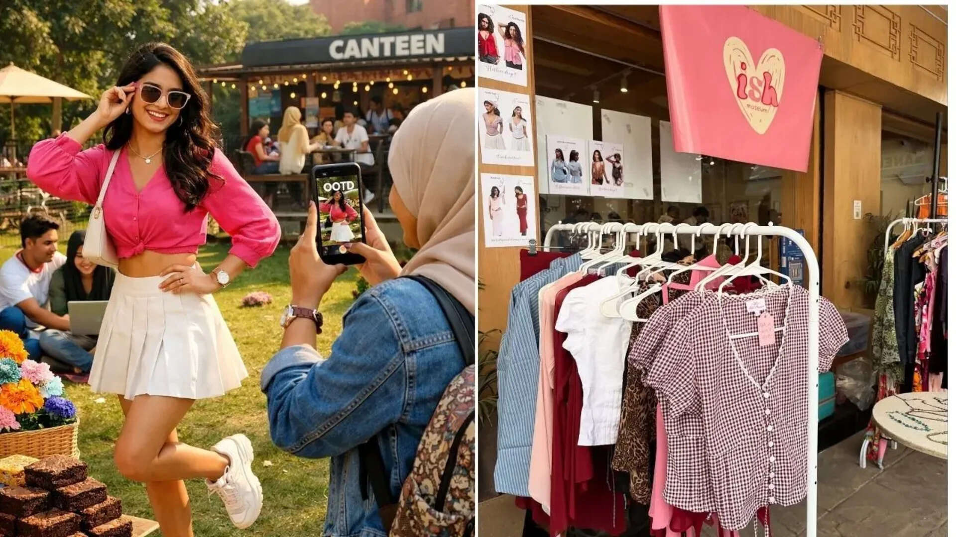 With friends turning into models and classmates as first customers, campuses provide the perfect space to scale businesses (Pics: AI, @ishmuseum ) With friends turning into models and classmates as first customers, campuses provide the perfect space to scale businesses (Pics: AI, @ishmuseum )<br>