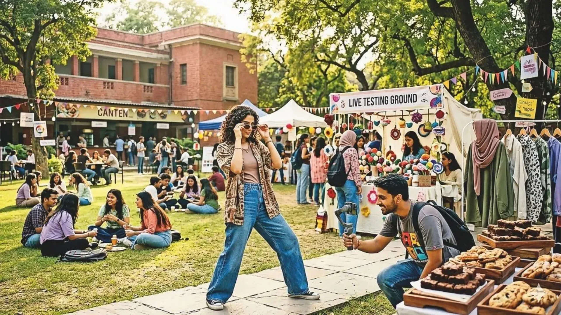 Learning through trial and error, these Gen Z entrepreneurs are shaping how small businesses work (AI image) Learning through trial and error, these Gen Z entrepreneurs are shaping how small businesses work (AI image)