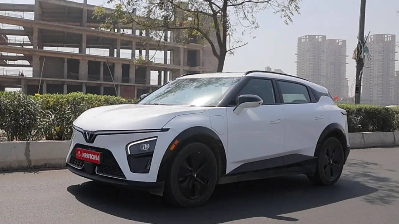 VinFast VF 7 driven. VinFast