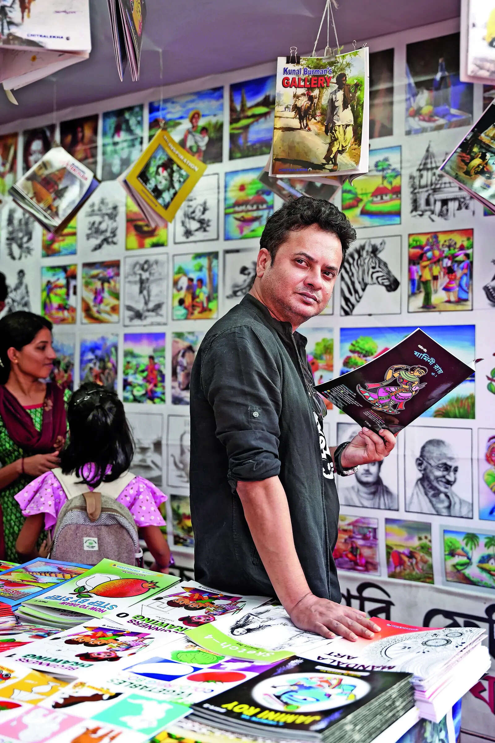 Rahul shot with Calcutta Times in February 2025 at the boi mela p1_ss_DSC00119