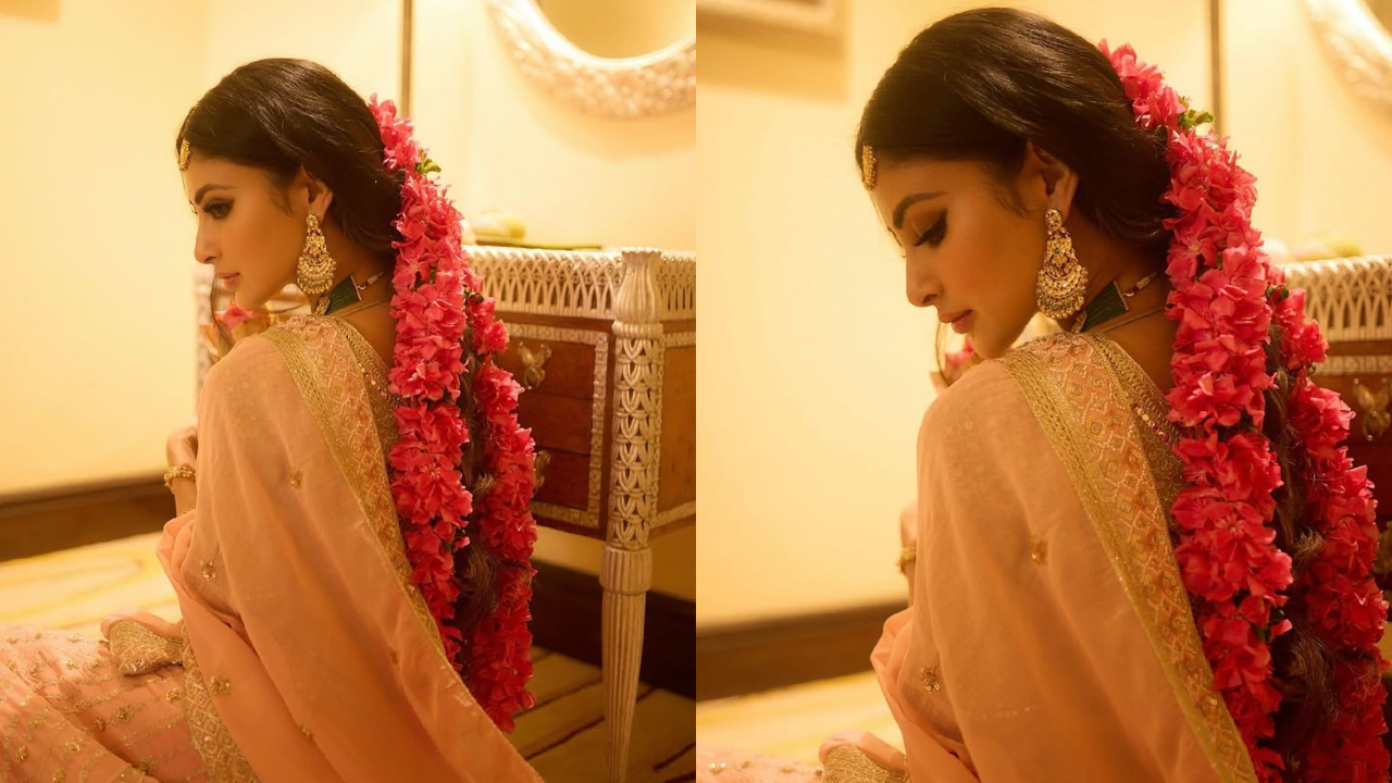 Mouni Roy’s Traditional Lehenga Look