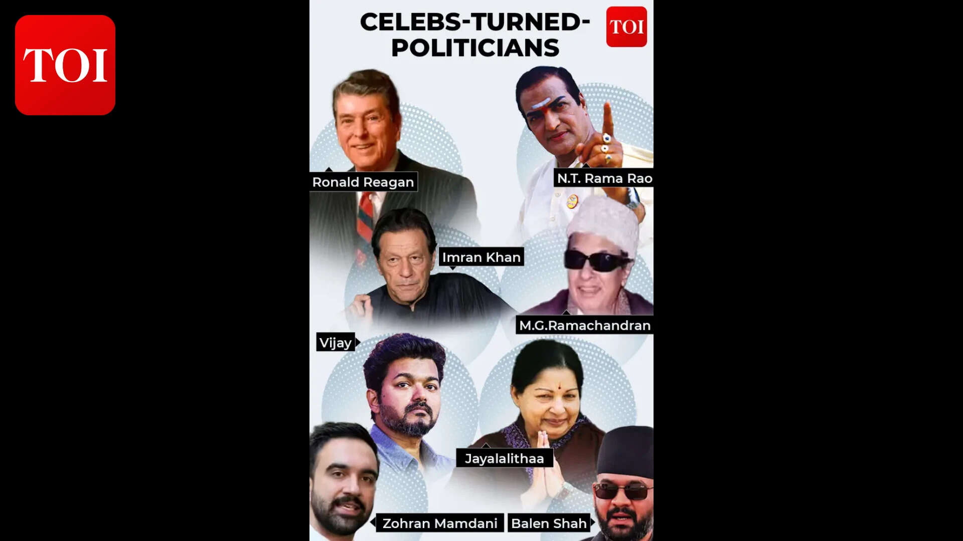 celebs turned politicians