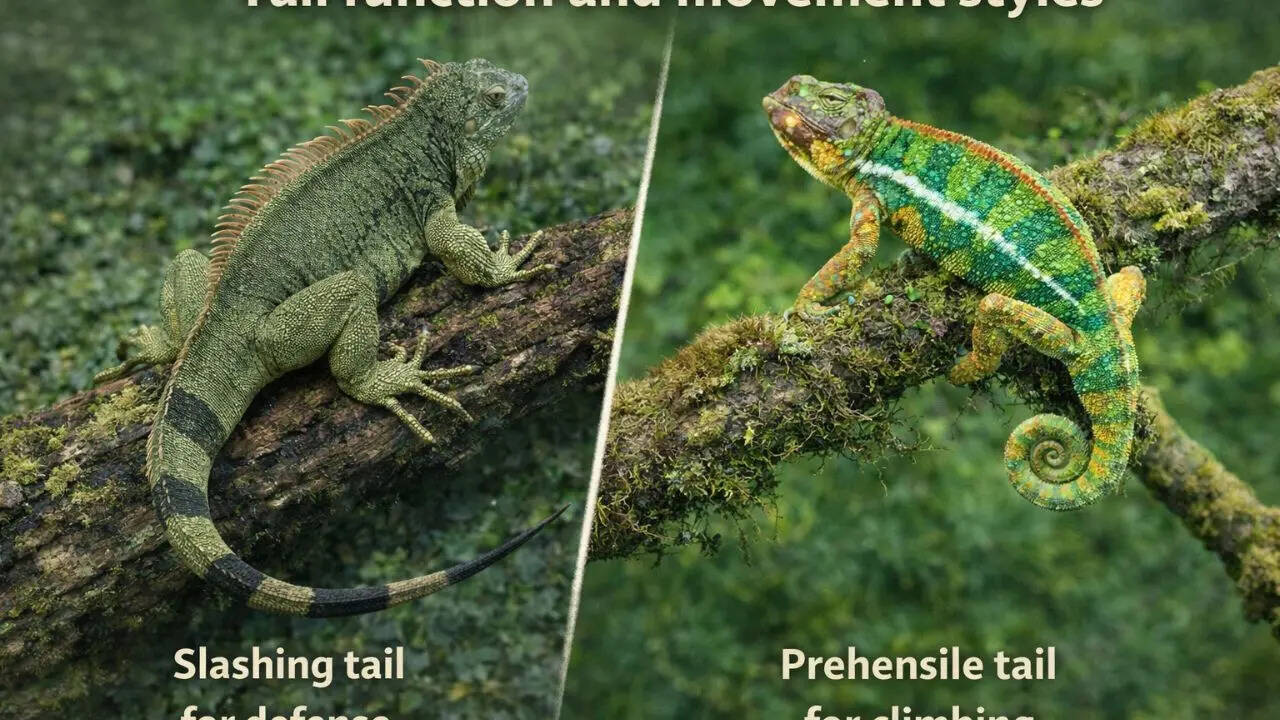 Tail function and movement styles