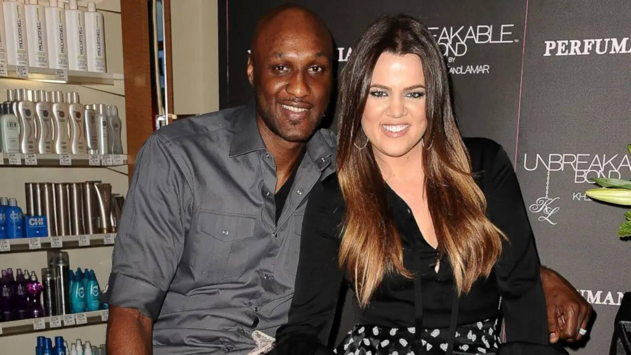 Lamar Odom and Khloe Kardashian