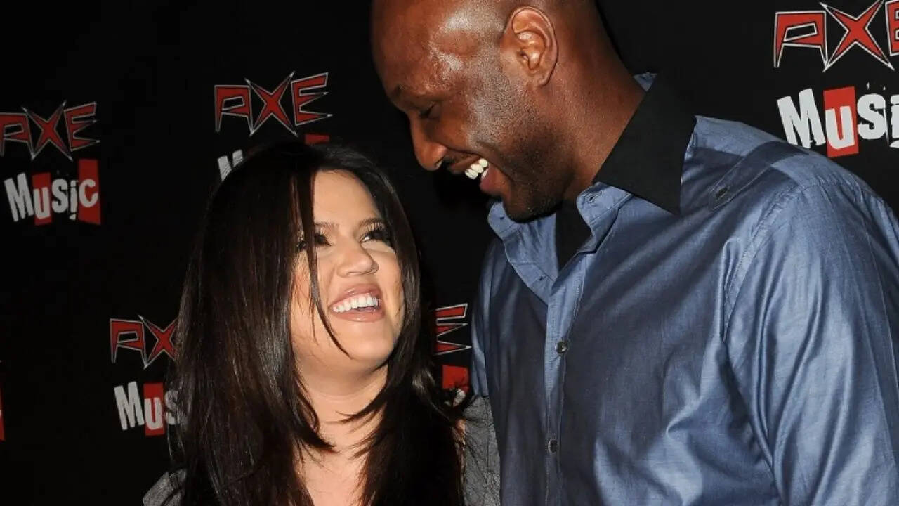 Lamar Odom and Khloe Kardashian