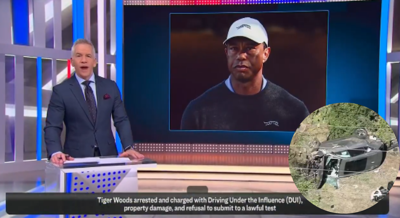 NBC apologises on air after showing wrong Tiger Woods crash footage during live coverage