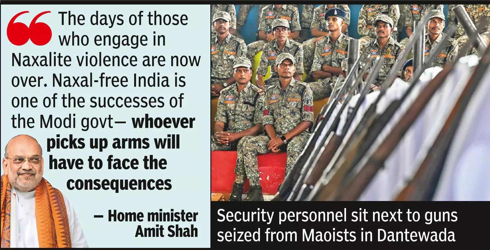 Deadline day sees dozens of Maoists lay down arms