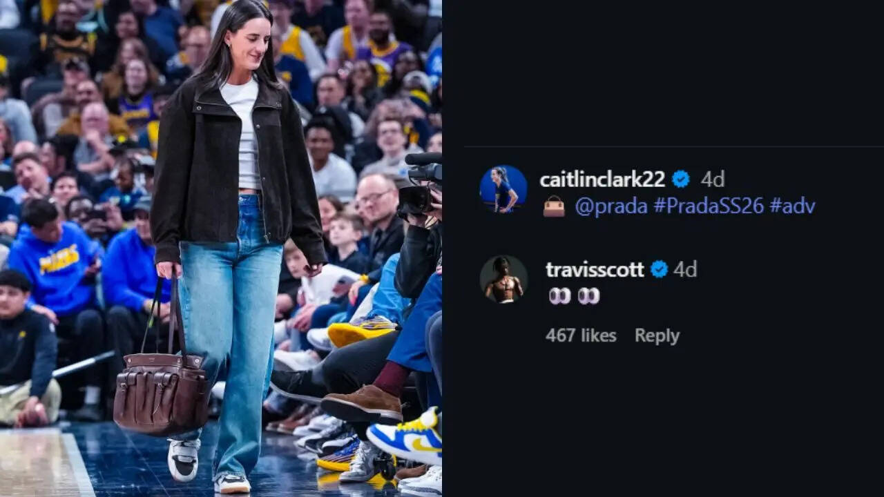Travis Scott reacts to Caitlin Clark’s stunning outfit