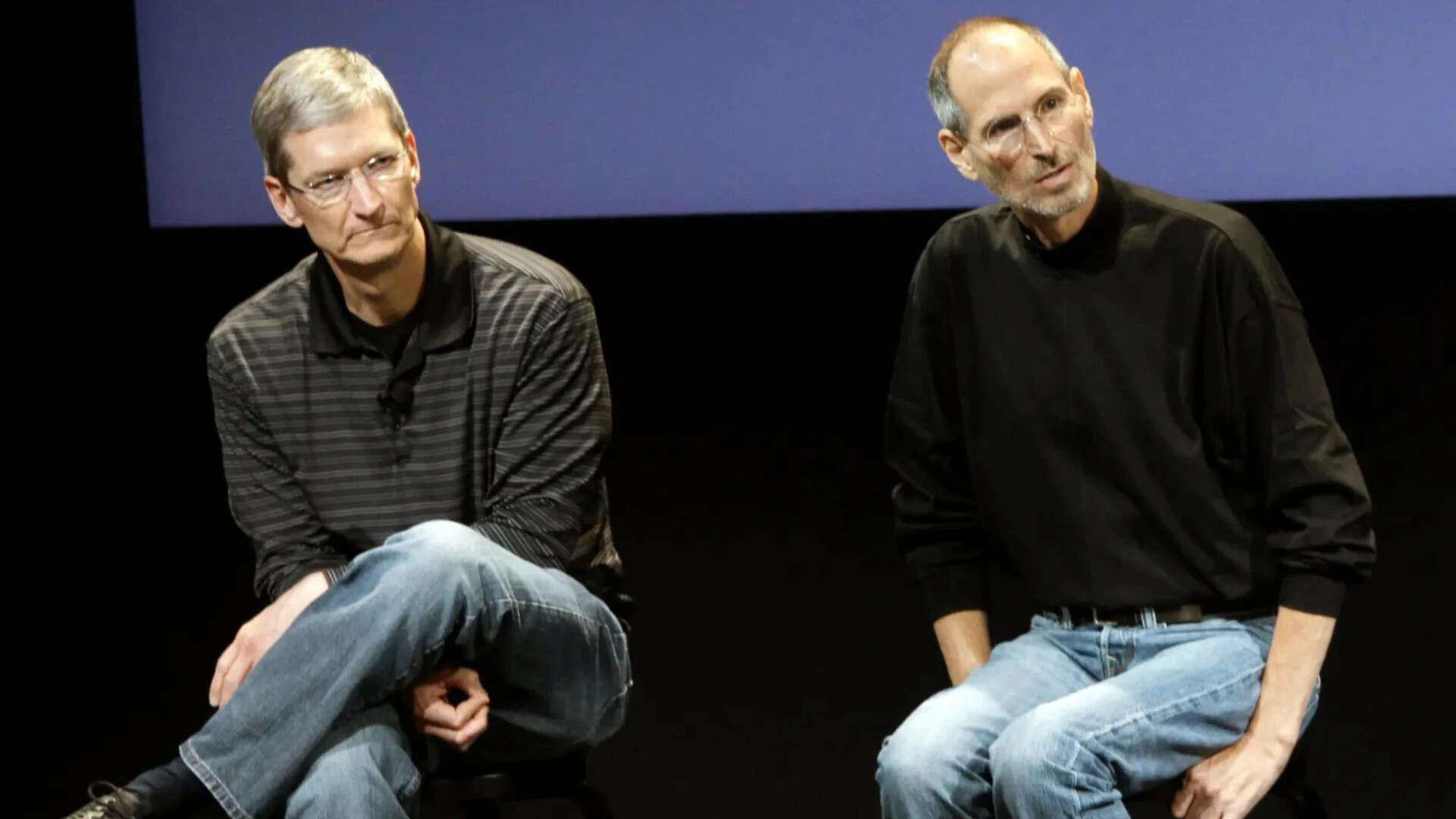 Cook and Jobs from 2010