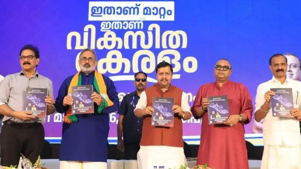 Kerala elections: Free cooking gas, high-speed rail &amp; AIIMS — NDA goes all out with big poll promises