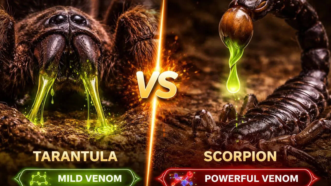 Tarantula vs scorpion: Venom comparison and effectiveness