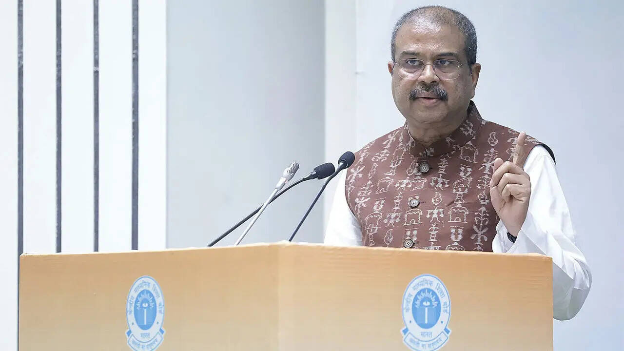 Dharmendra Pradhan launches CBSE CT &amp; AI curriculum for Classes 3 to 8 students