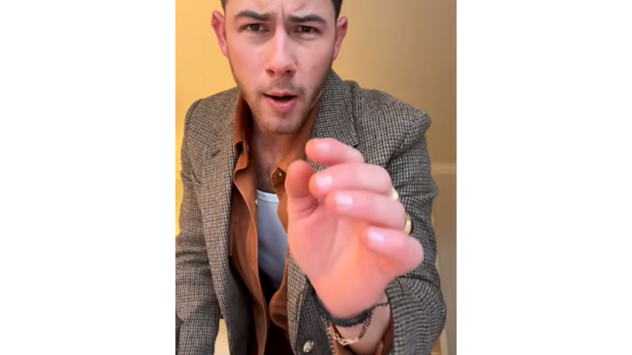 Nick Jonas Wears a Mangalsutra Bracelet