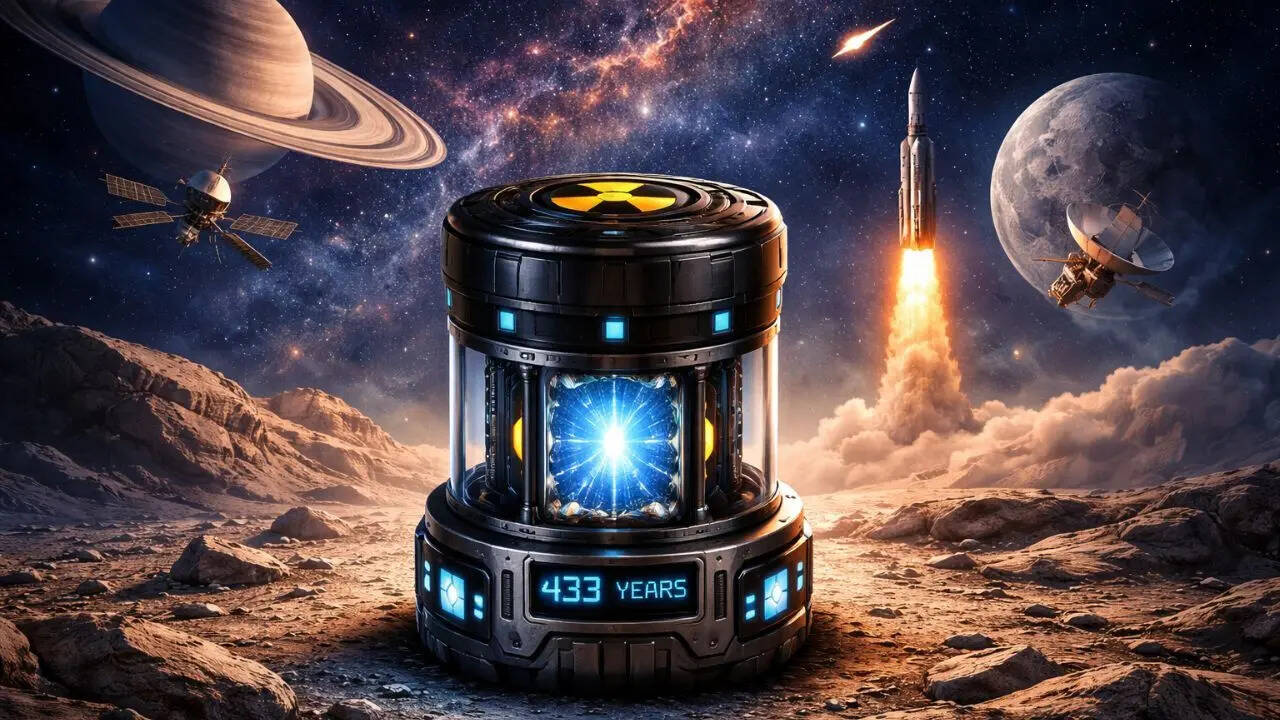 THIS nuclear battery could last 433 years and power the next era of deep space exploration